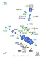 Piston Sekman 1.5 D  Courier Fiesta Focus Bmax  ( FMG8772773STD  - CN1Q6K108AA )
