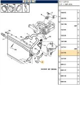 Yedek Su Depo Hortumu 206 (1317P0-17258)