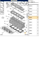 Silindir Kapak Contası DW10 1 Tırnak 307 406 607 806 Partner Expert C4 C5 Berlingo Jumpy (0209X5)