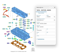 Motor Su Tapası Fiesta Focus 1.4 1.5 1.6 Tdcı  Courier (  KYS384 - POJ023407 - 3M5Q6024AA )
