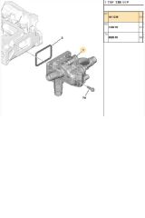 Termostat 301 206+ Partner Tepee C4 C5X7 DV6  (1336AX-9684588980)