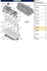 Silindir Kapak Contası Euro5 DV6 1 Tırnak 307 406 607 806 Partner Expert C4 C5 C8 Berlingo Jumpy (0209JQ)