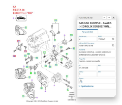 Eksantrik Gergi Rulmanı Focus  1.6  ( FSE 11-101-010 - YS41 19A216 AB )