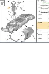 Depo Şamandırası 206 Xsara (BRS1525H8-1525.H8)