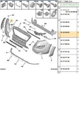 Boxer Jumper Ducato 3 Euro 5 Sol Ön Tampon Çıtalı (07Du036-1612430080)