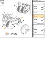 Arka Balata  306 Xsara (562059-GS8272-4241K3)