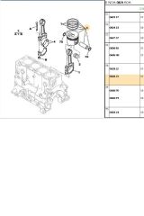 Piston Sekman Partner Berlingo Expert Jumpy 0,60 DW8 (3878060-0628J3)