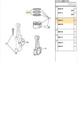 Piston Sekman Gömlek 206 207 C3 Partner Berlingo (031PI00088102-0628J0)