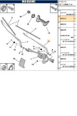 Boxer Jumper Ducato3 Ön Silecek Kolu Sol (P6429Cg)
