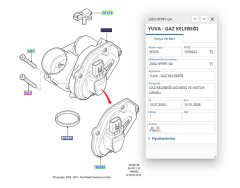 Gaz Kelebek Yuvası Benzinli Fiesta Focus 1.25 Zetec-S ( PIE 7.03703.72.0 - 2S6U 9F991 GA )