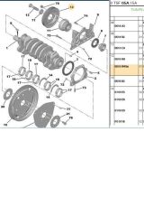 Krank Kasnağı 208 307 C2 C3 C4 (4251.03-0515.R4)