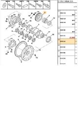 Krank Kasnağı Saxo Xsara 106 (4251.08-0515.L6)