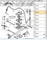 Vites Çubuğu Kısa Partner Berlingo 306 E.M 98-03 (BRS2454E6-2662120003-2454E6)