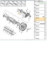 Krank Kasnağı 306 405 406 Expert (4251.09-0515.H6)