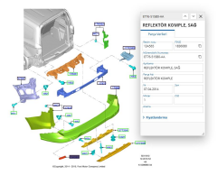 Arka Kedi Gözü Sol  Courier B460 Transit  (  FSE11419014  - ET76515B0AA )
