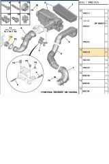 Turbo Contası 307 407 C5 C4 16HDI (R59961-1434C8)