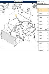 Boxer Jumper Ducato3  2. 2 Radyatör Üst Hortum Plastik Parçalı İbraş (14819-1348475080-1343Jp)