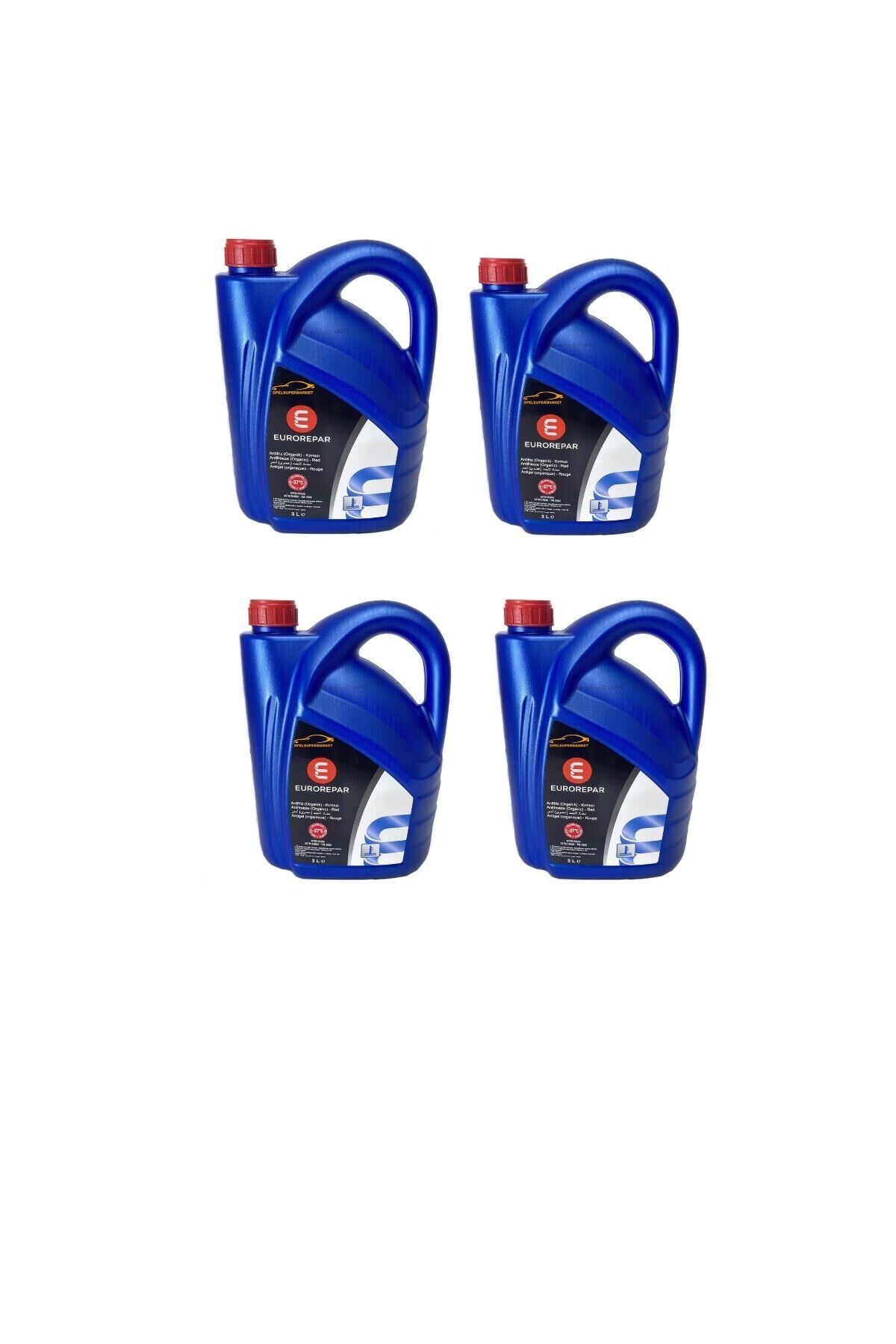 PKT Ürün 3lt Antifriz Kırmızı (4 Adet)