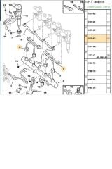 Enjektör Borusu DW10 307 Partner Xsara Berlingo (1570K3)