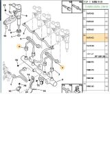 Enjektör Borusu DW10 307 Partner Xsara Berlingo (1570K3)