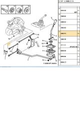 Vites Çubuk Kısa 106 Saxo E.M.Y.M (BRS2452E1-2839231-2452E1)