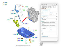Yağ Çubuğu Courier Focus 12 1.5/1.6Tdcı  (FSE11231012 - AV6Q6750AA )