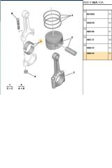 Kol Yatak 206 307 0,50 1,4 1,6 (KL4323SA050-060644)