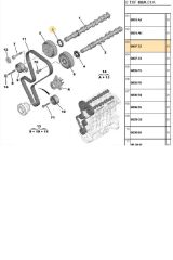 Eksantrik Keçesi 206 207 307 C2 C3 C4 Nemo (041293FP-11809-080732)
