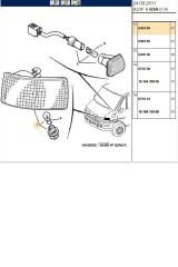 Boxer Jumper Ducato1 Ön Sinyal Sol Mars (520346-630343-1303854080)