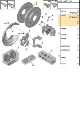 Arka Disk Berlingo 96>08/C2 03>/C3 I-II 02>/C4 04>11 Xsara 98>05/Picasso 99>(50211-BG3653-186694-424990)