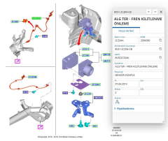 Abs Sensörü Ön (R/L)  Courier Fiesta 08 ( FSE11428020 - 8V512C204BB )