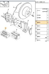 Boxer Jumper Ducato3 Fren Kaliper Tamir Kiti (P444878)