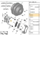 Boxer Jumper Duacto3 Arka Fren Kaliperi Sol (P4401K4)
