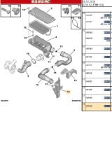 Hava Filtresi Bağlantı Plastiği C2 C3 (1436.A5)
