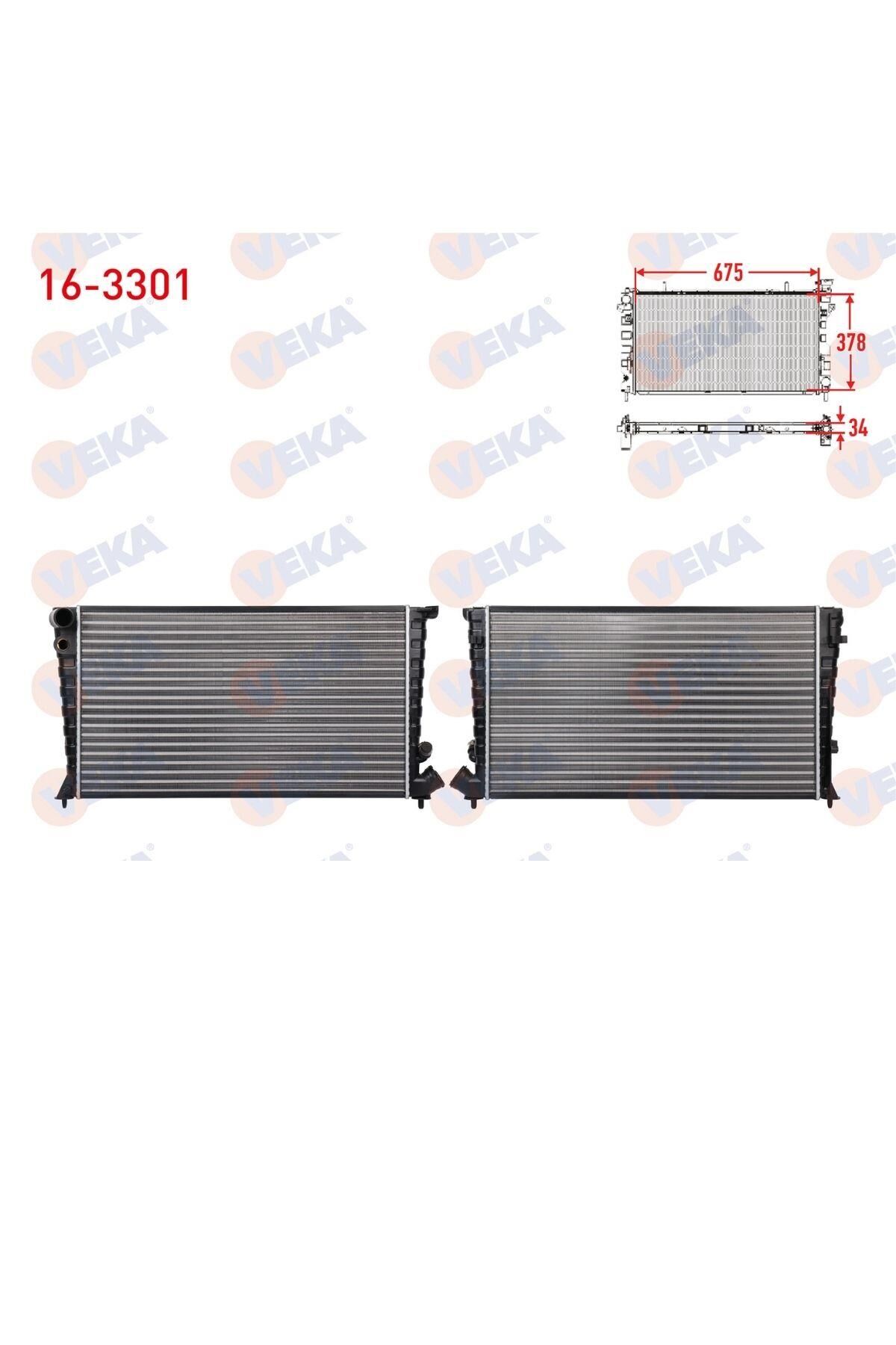 Su Radyatörü Partner 1,9D (163301-0406021-133042)