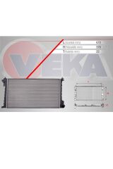 Su Radyatörü Partner 1,9D (163301-0406021-133042)