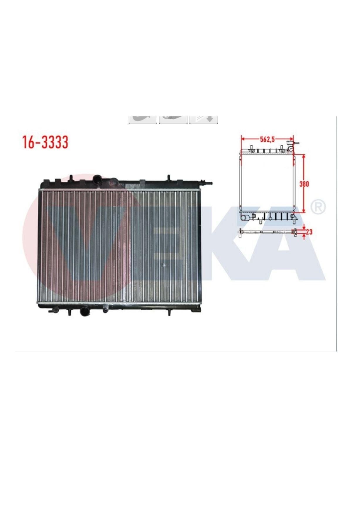 Su Radyatörü 206 (163333-2018191AB-1330F6)